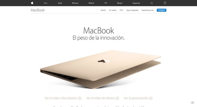 ejemplos de una landing page