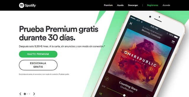 ejemplos de una landing page