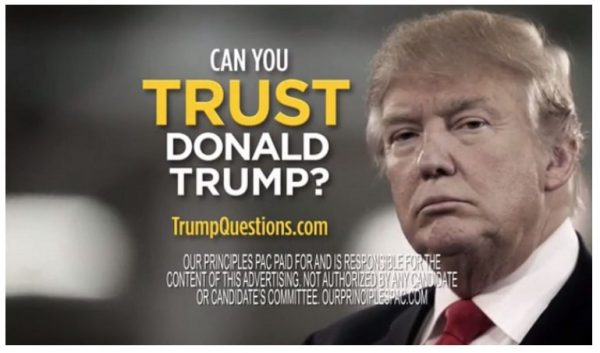 ejemplo de anuncio publicitario político