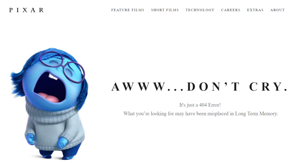 error 404 pixar