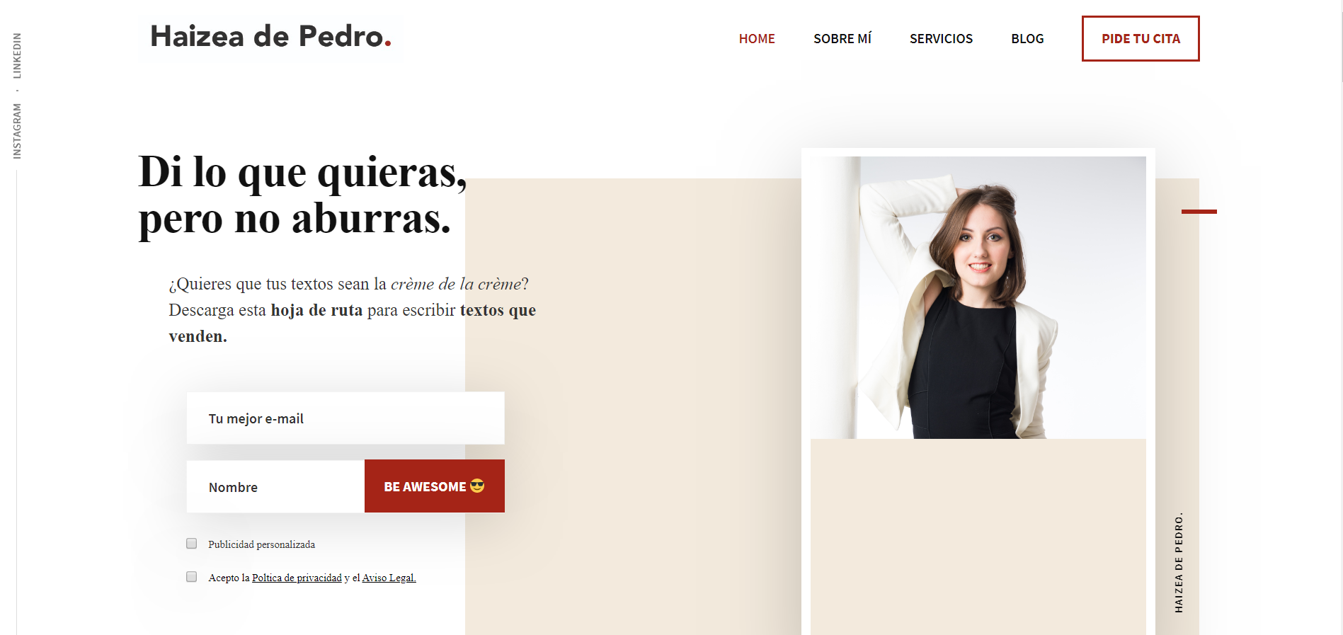 copywriting para marca personal