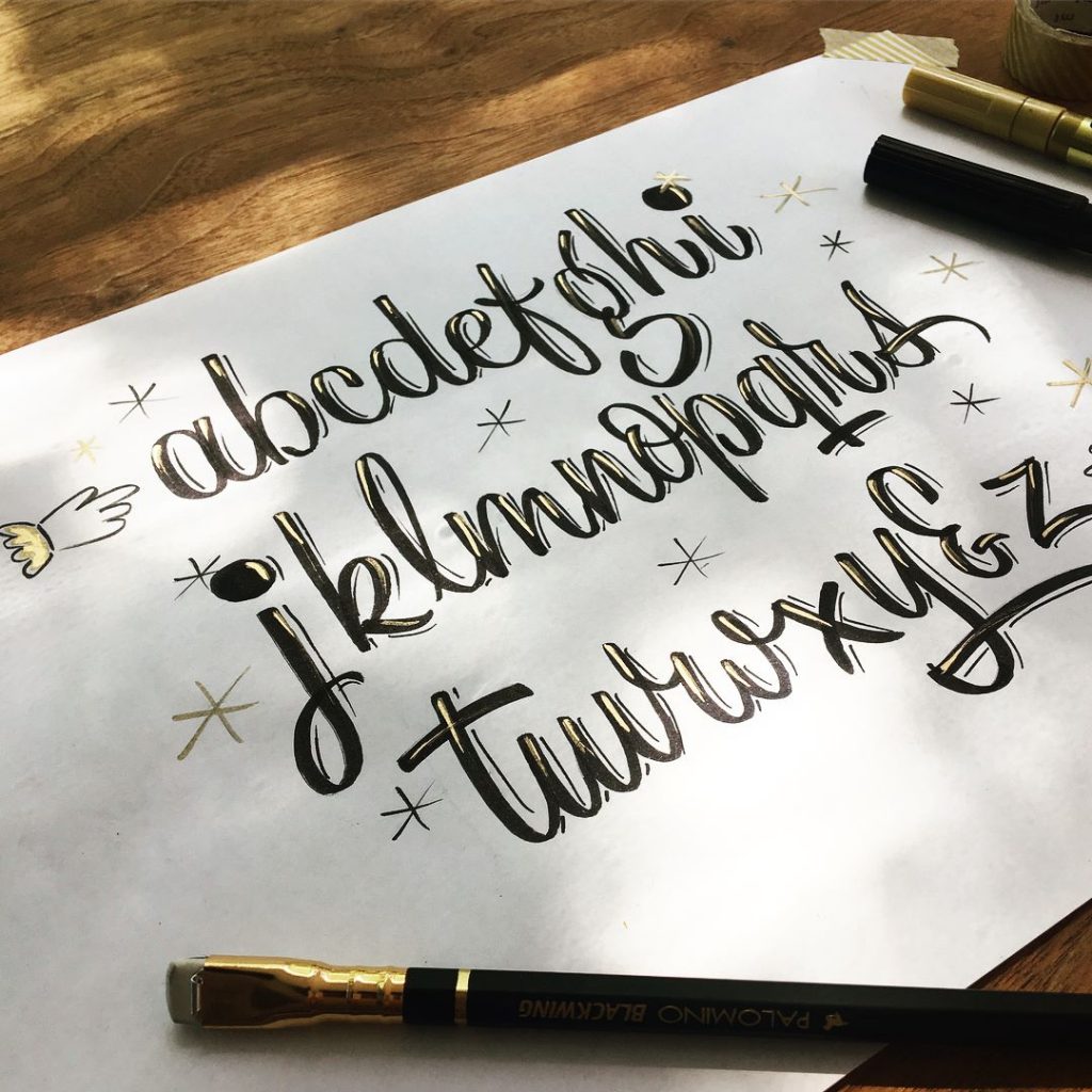lettering