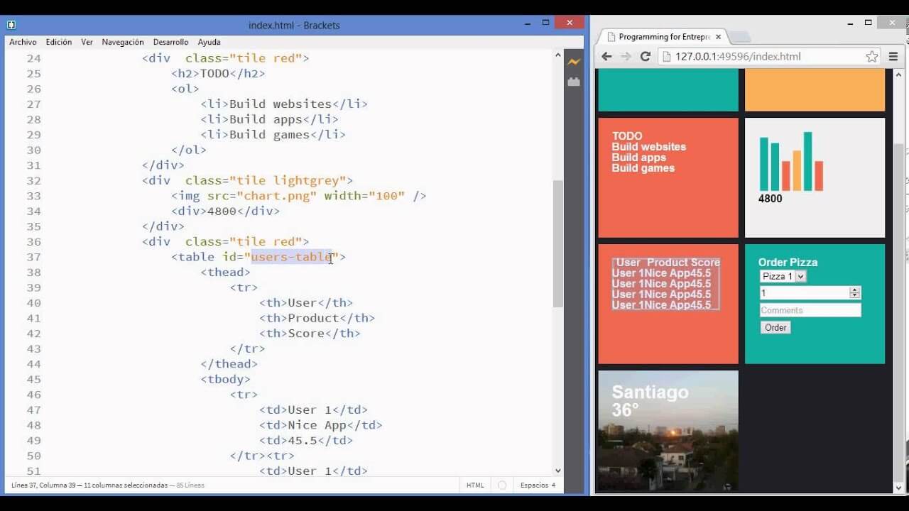 curso de desarrollo web