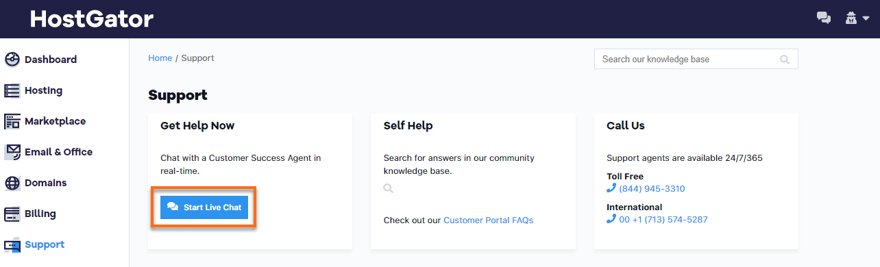 Atención al cliente