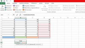 cómo sumar en excel