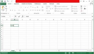 cómo sumar en excel