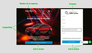 ejemplos de landing page