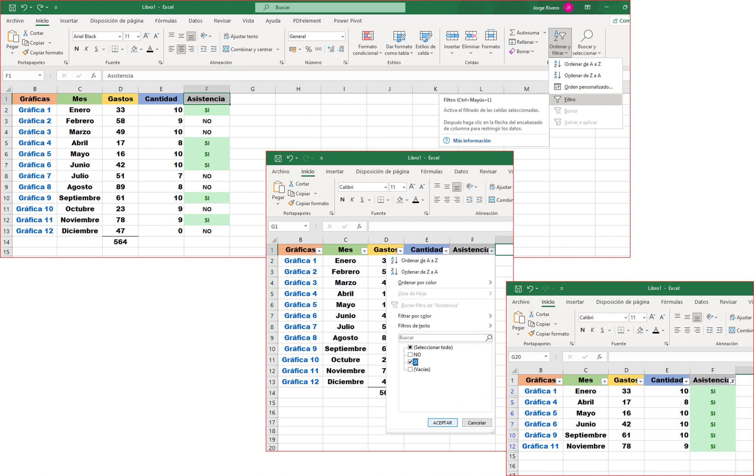 consejos para ahorrar tiempo en Excel