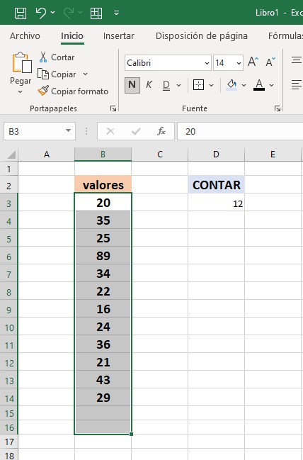 curso básico de excel