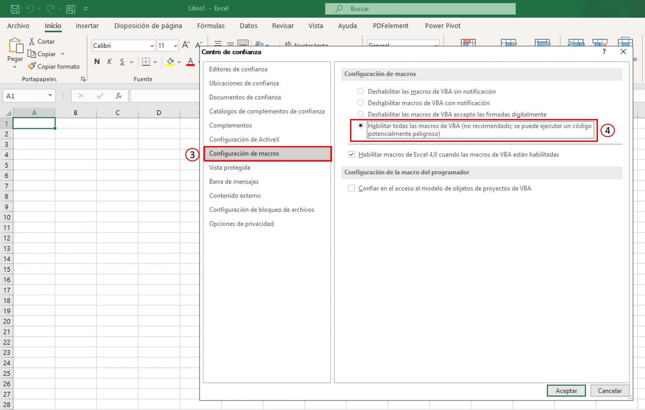 Macros en Excel