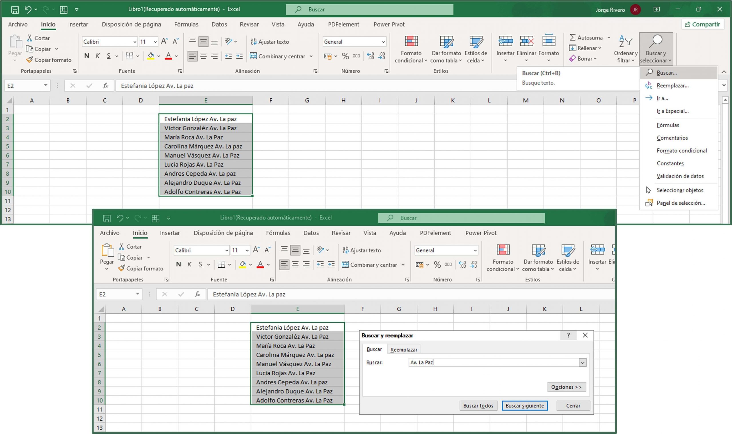 Funciones básicas de Excel