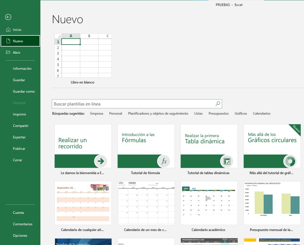 curso básico de excel