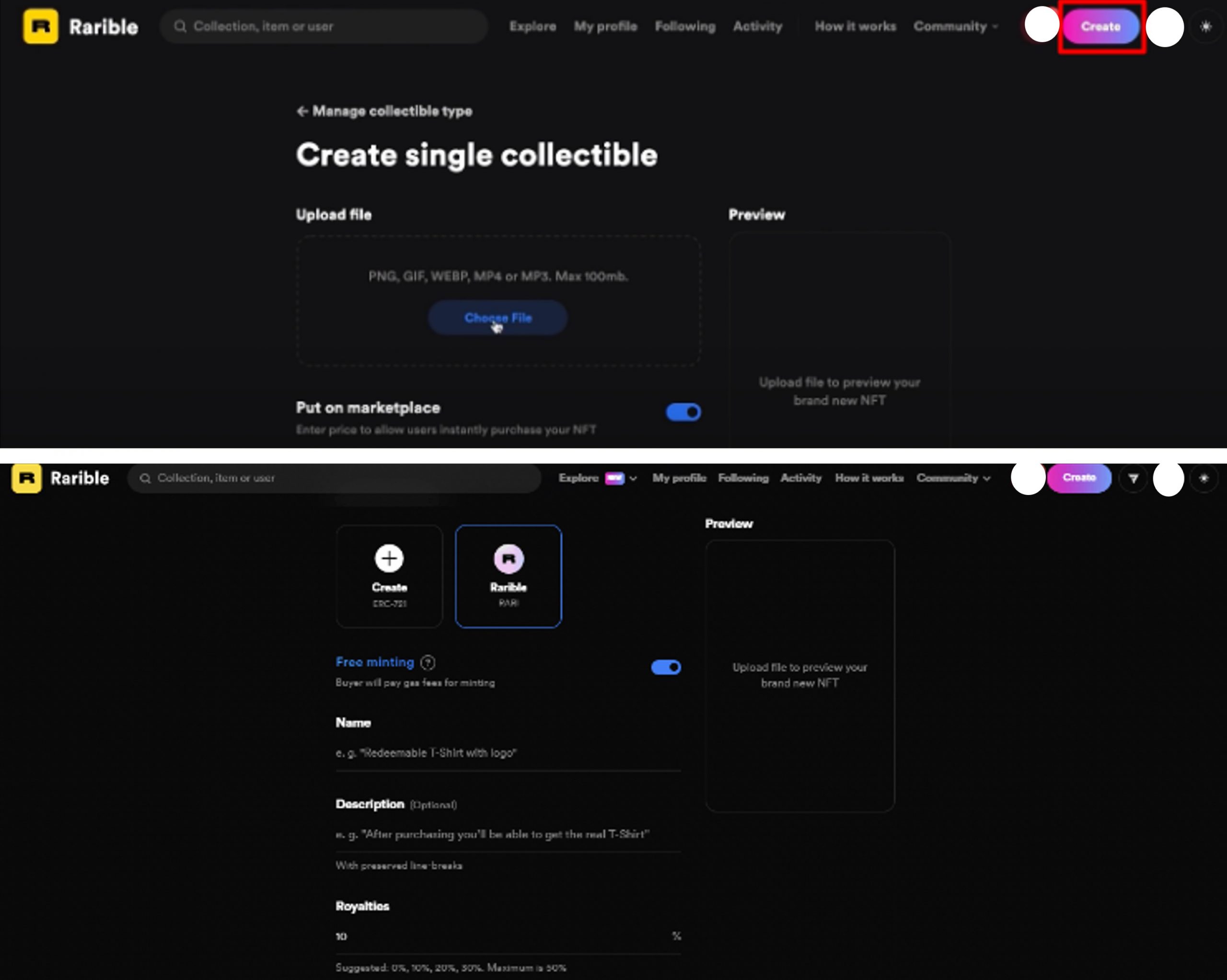 Cómo Mintear NFT Gratis