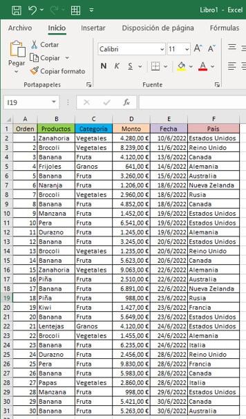 Tablas dinámicas en Excel