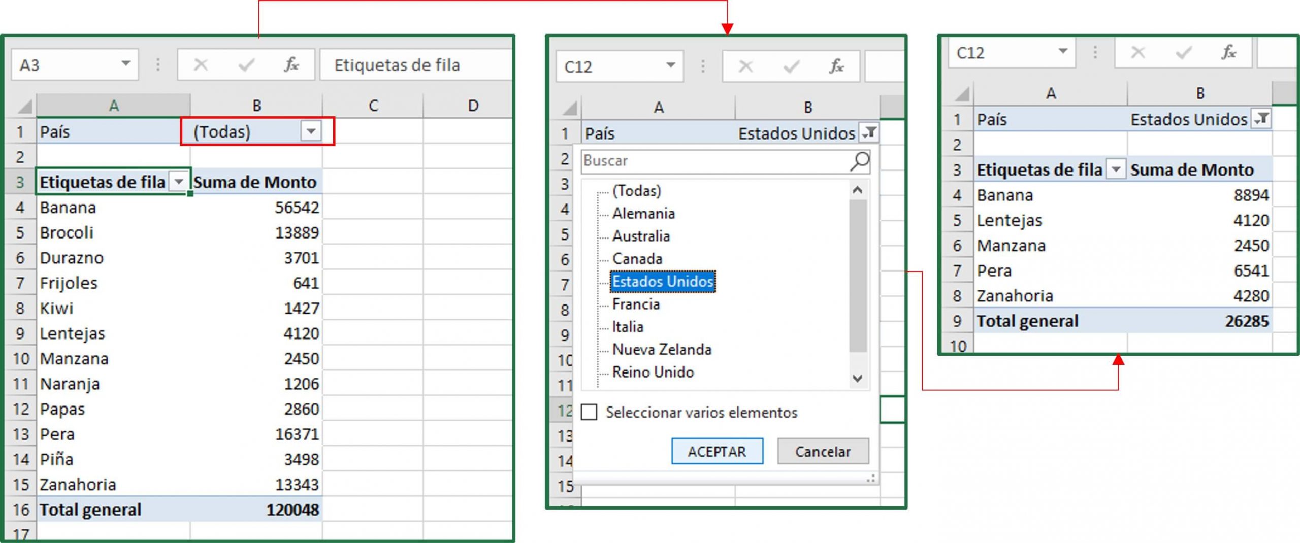 Tablas dinámicas en Excel