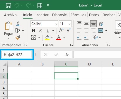 cuadro de nombres de excel