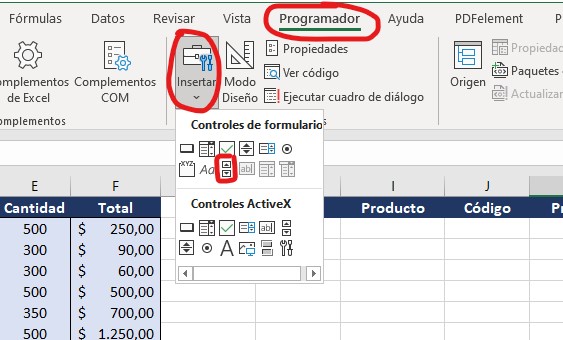 barras de desplazamiento