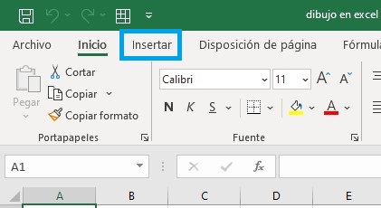 Hacer dibujos en excel