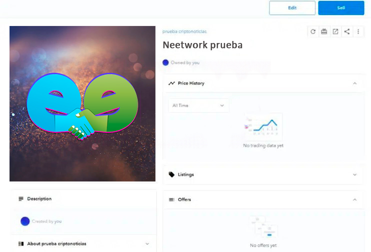 cómo crear nft en opensea