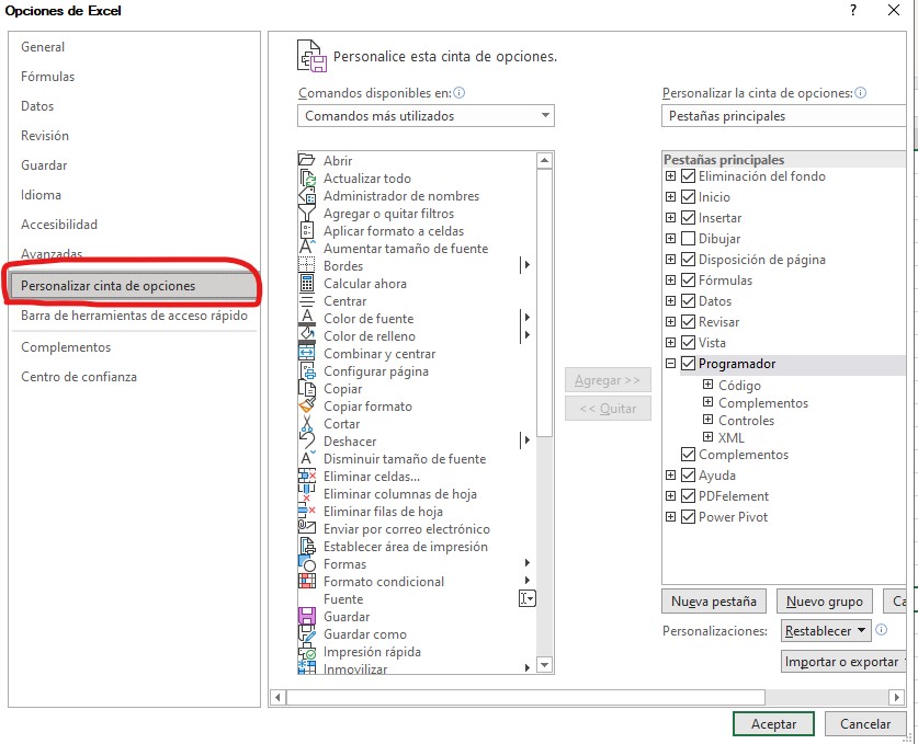 barras de desplazamiento