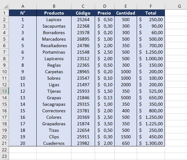 convertir Excel a Word