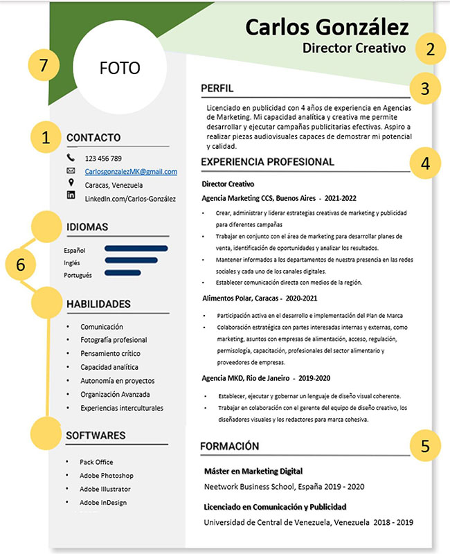Cómo crear un Curriculum Vitae