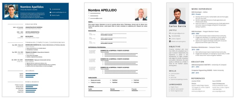 Cómo crear un Curriculum Vitae