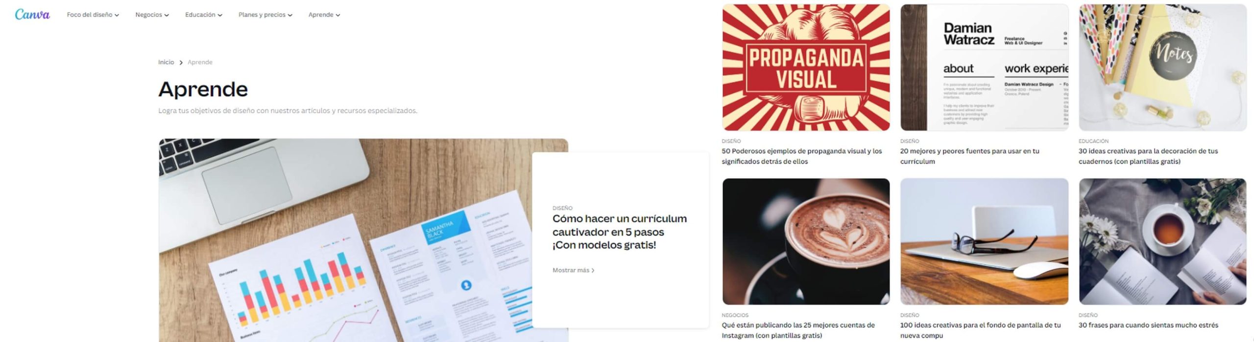 Ejemplos de Blogs en 2023