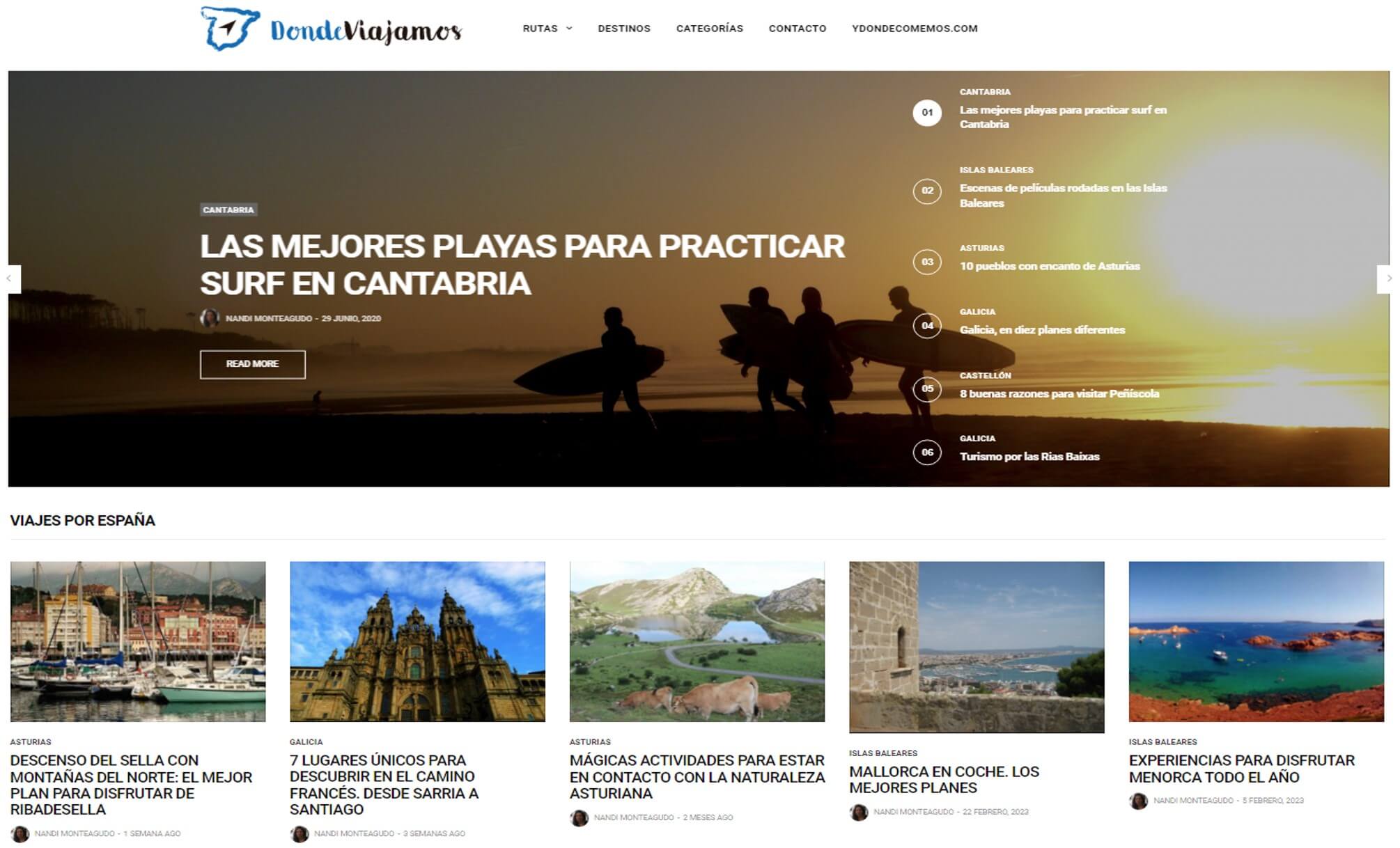 Ejemplos de Blogs en 2023