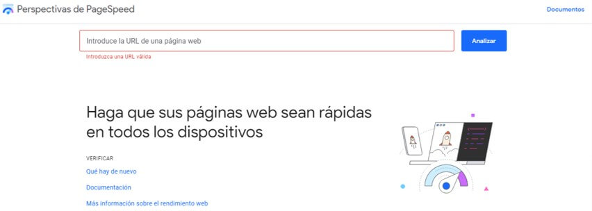Cómo medir la velocidad de carga de una web